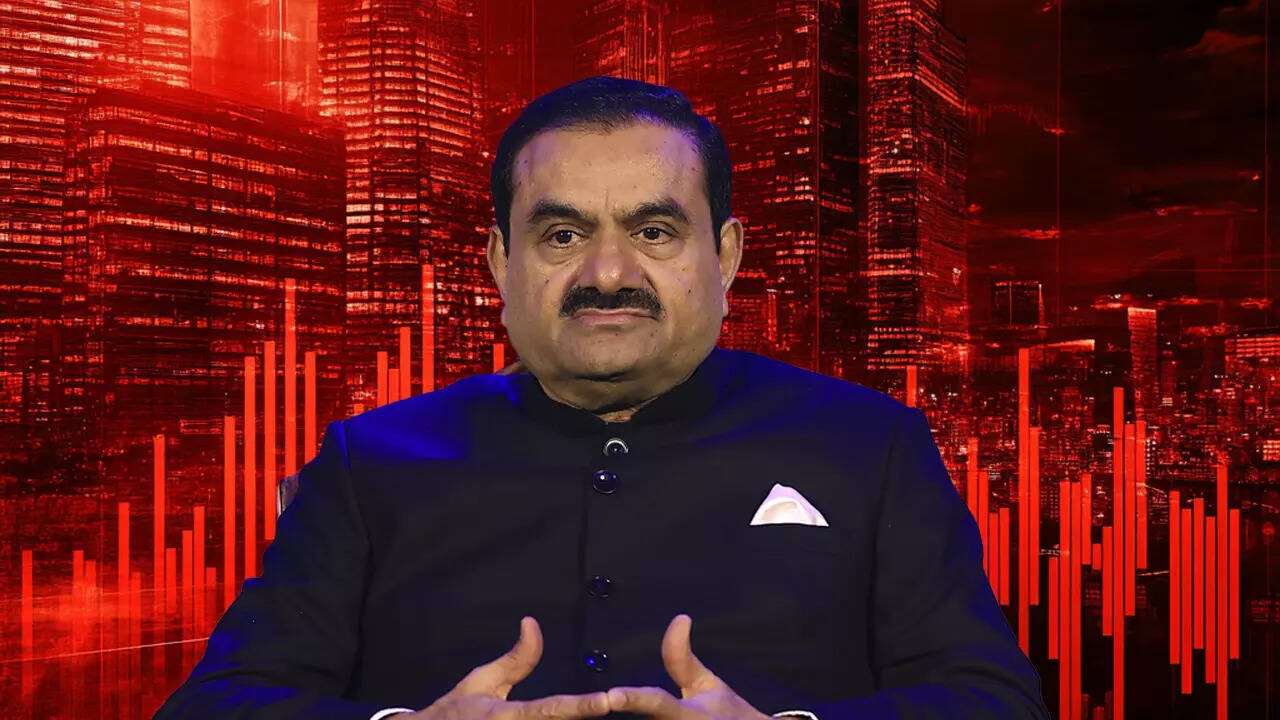 Rs 3.4 lakh crore hit to market cap! Adani group stocks plunge up to 48% so far in FY25