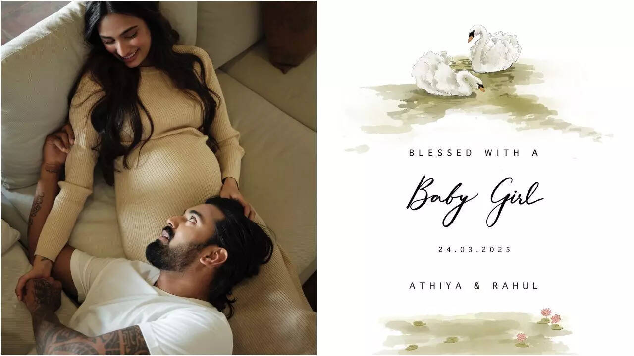 Athiya Shetty and KL Rahul welcome baby girl