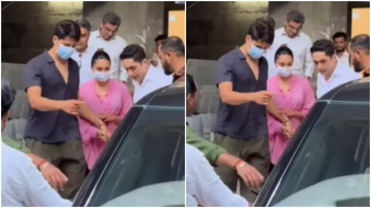 Mom-to-be Kiara with Sidharth for house hunt in Mumbai