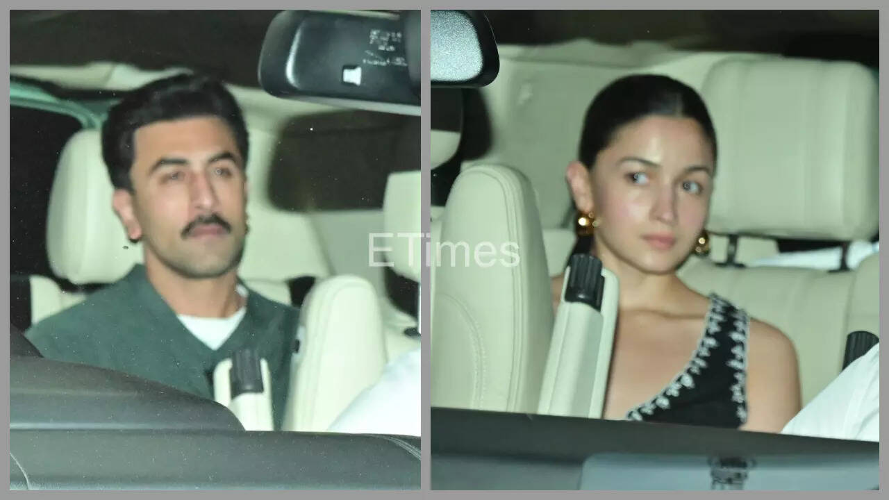 Ranbir Kapoor, Alia Bhatt, and Akash Ambani visit Ayan Mukerji after demise of his father Deb Mukherjee - WATCH video