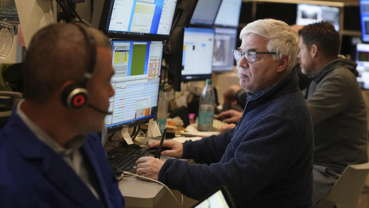 Wall street dips as auto tariffs weigh on stocks, economic data offers some relief
