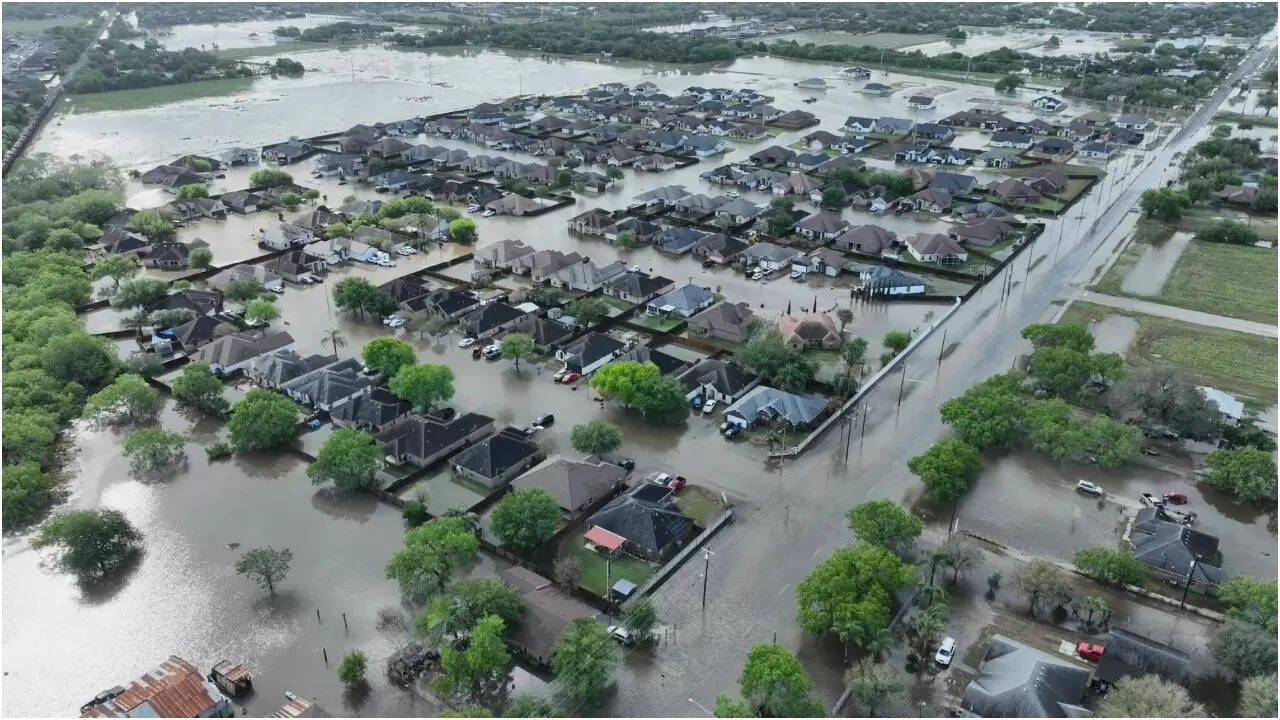 Three dead and over 200 rescued after severe storms flood streets of Texas