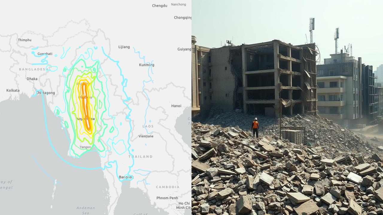 Myanmar earthquake: Why quakes strike certain regions more often