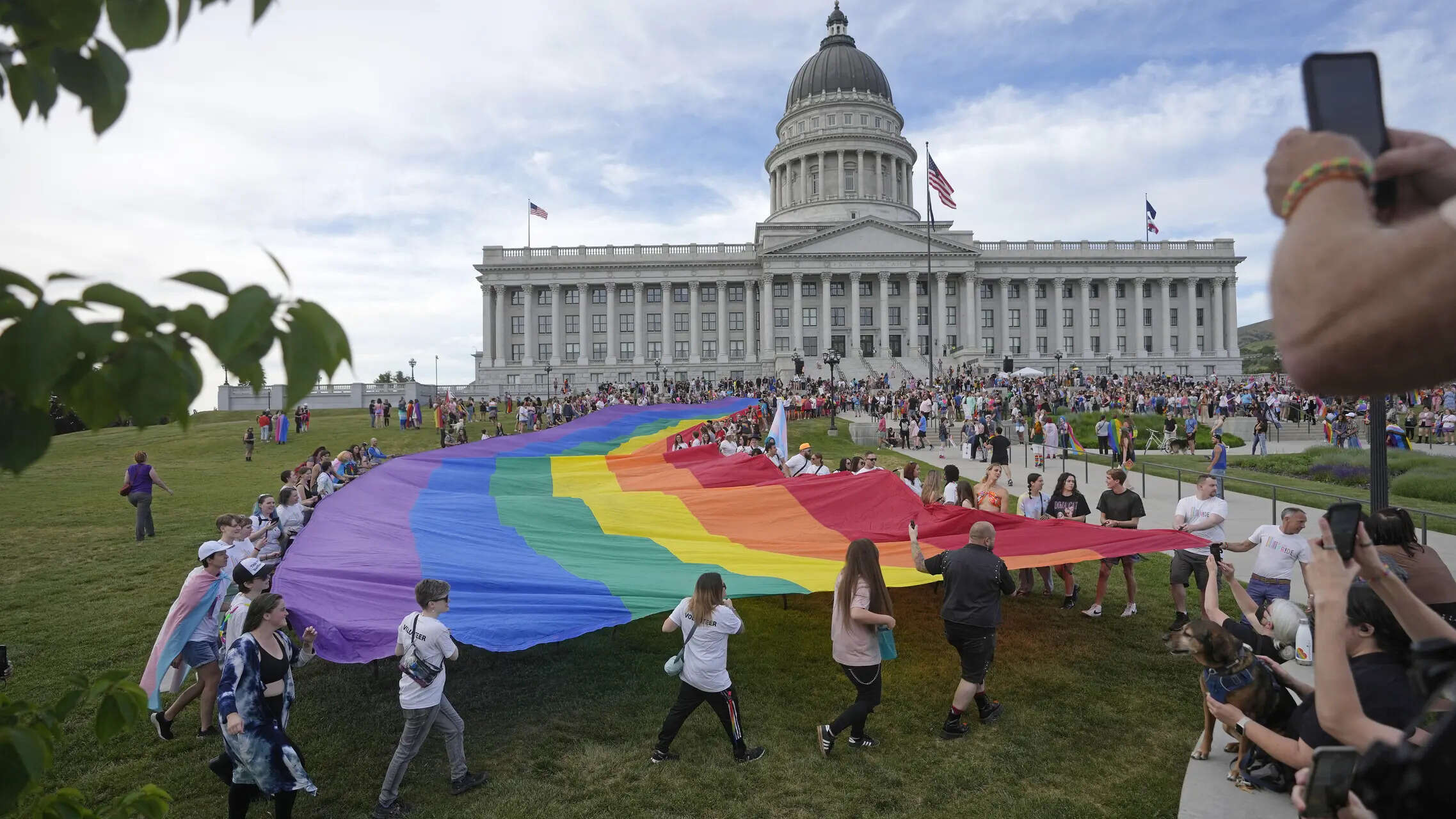Utah becomes first US state to ban LGBTQ pride flag from schools and government buildings