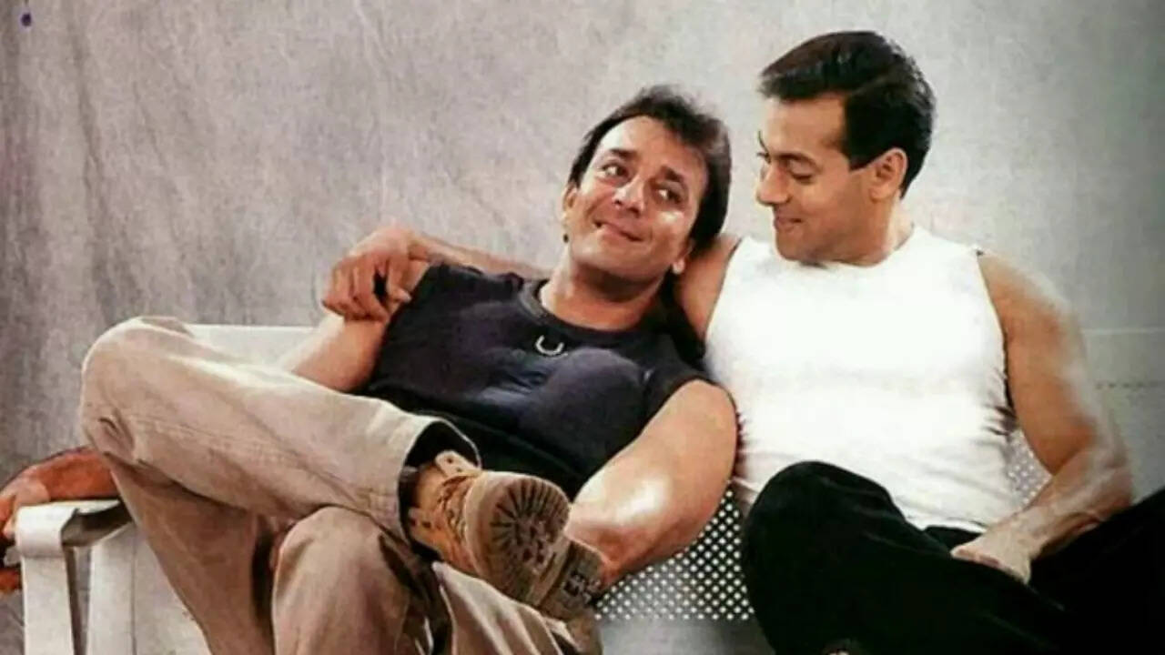 Sanjay Dutt reacts to reunion with Salman Khan after 25 years