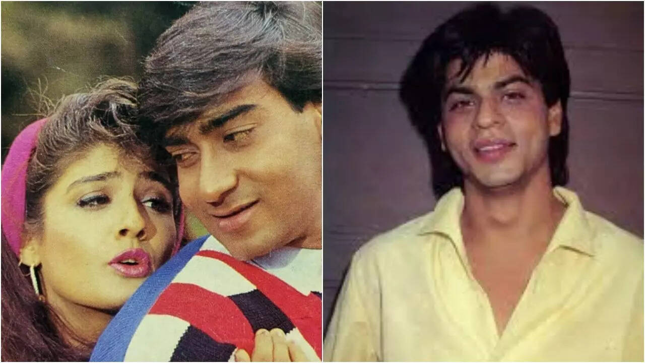Ajay-Raveena starrer Dilwale was first offered to SRK