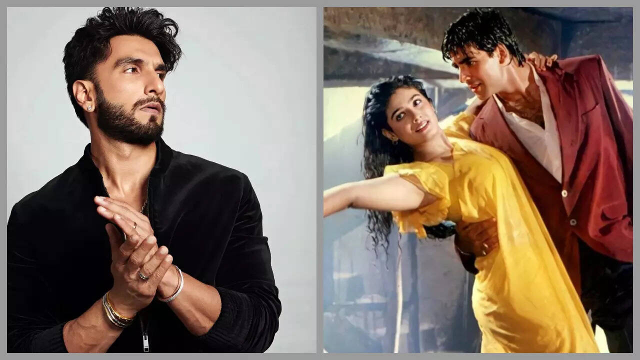 When Ranveer was thrown out of set for staring at Raveena