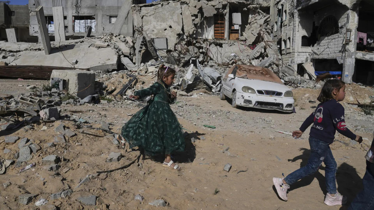 As Israel advances in Gaza, many exhausted families flee again. Some can't bear it