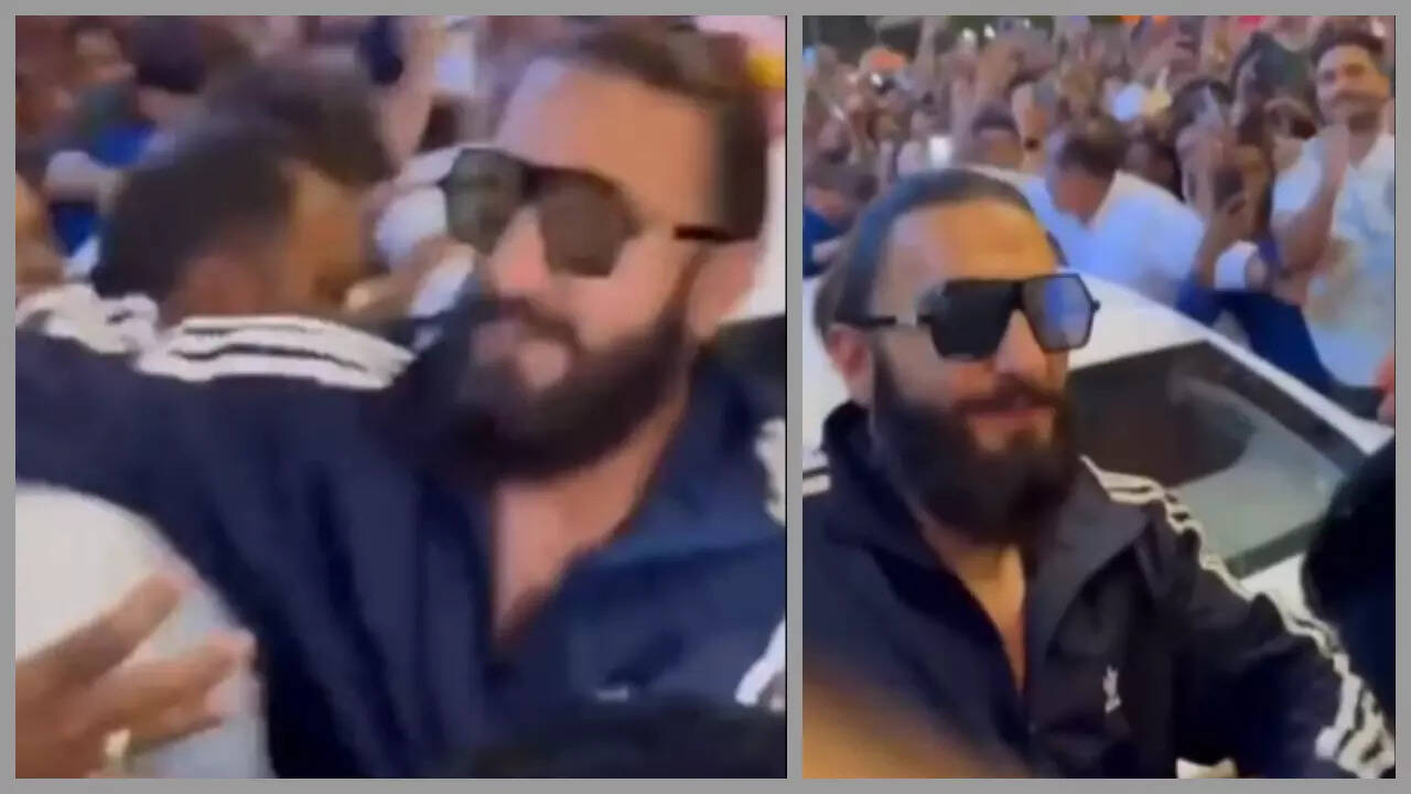 Ranveer gets mobbed by fans in the city: Viral video