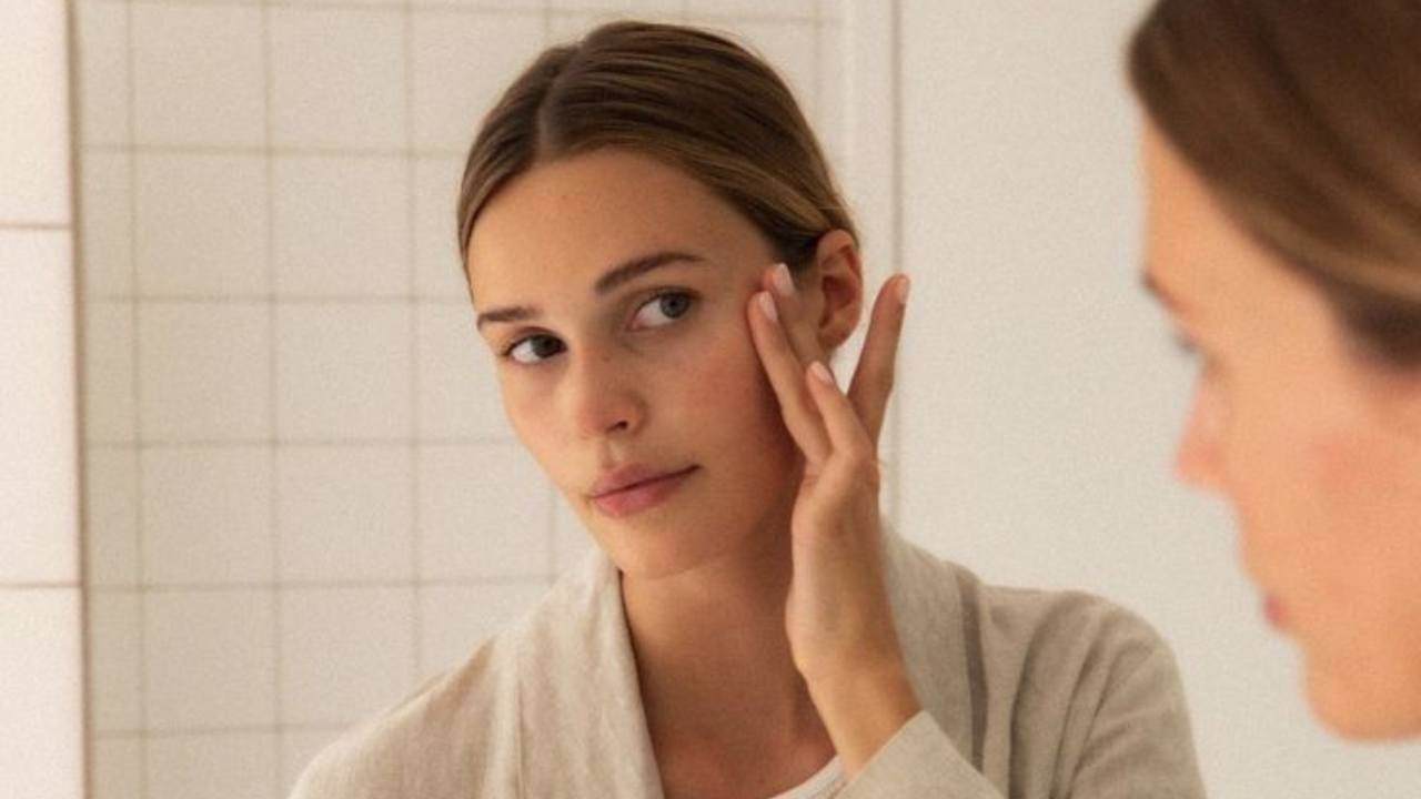 Morning skincare routine