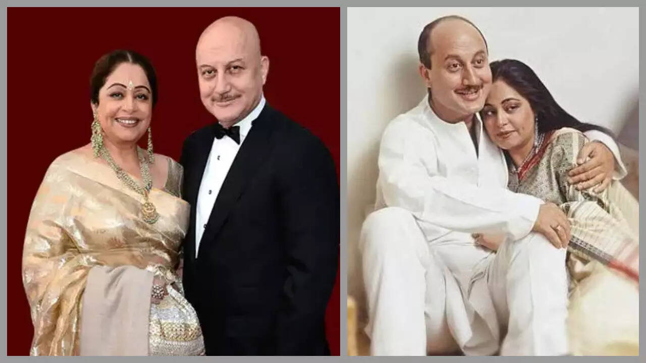 When Anupam Kher spoke about falling in love with Kirron