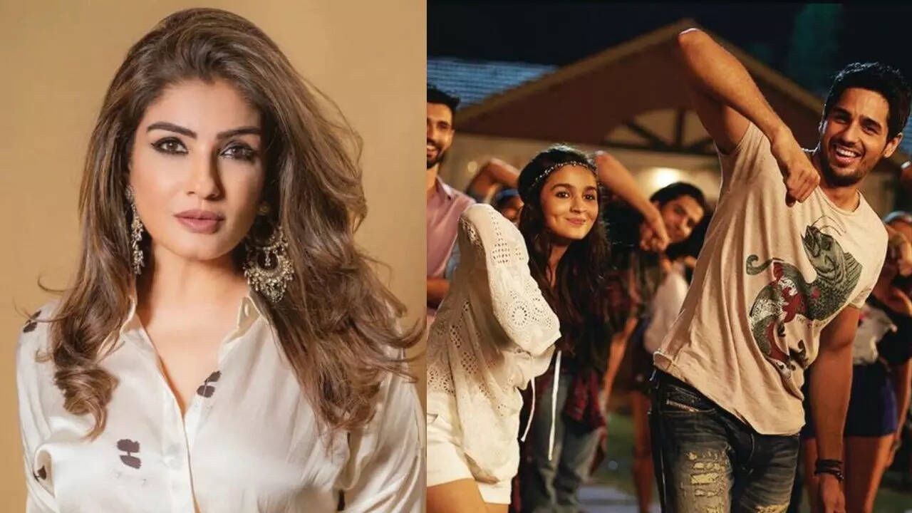 Karan asked Raveena before using her name in this song