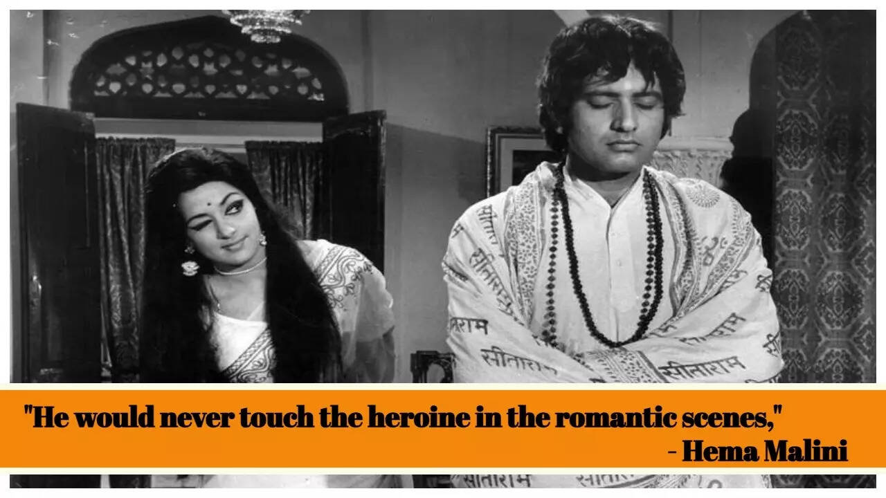 Hema says Manoj Kumar never touched heroine in romantic scenes