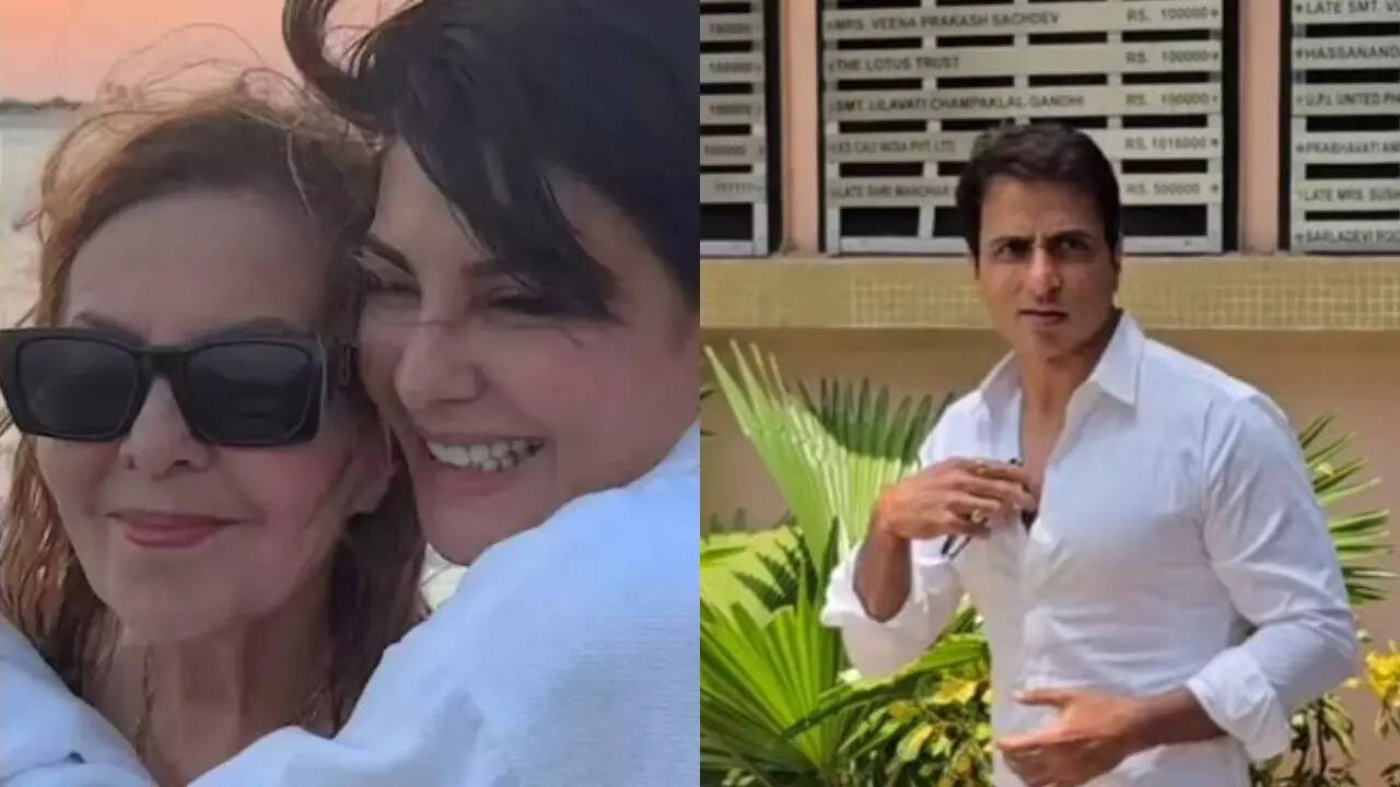 Sonu Sood arrives to offer condolences to Jacqueline