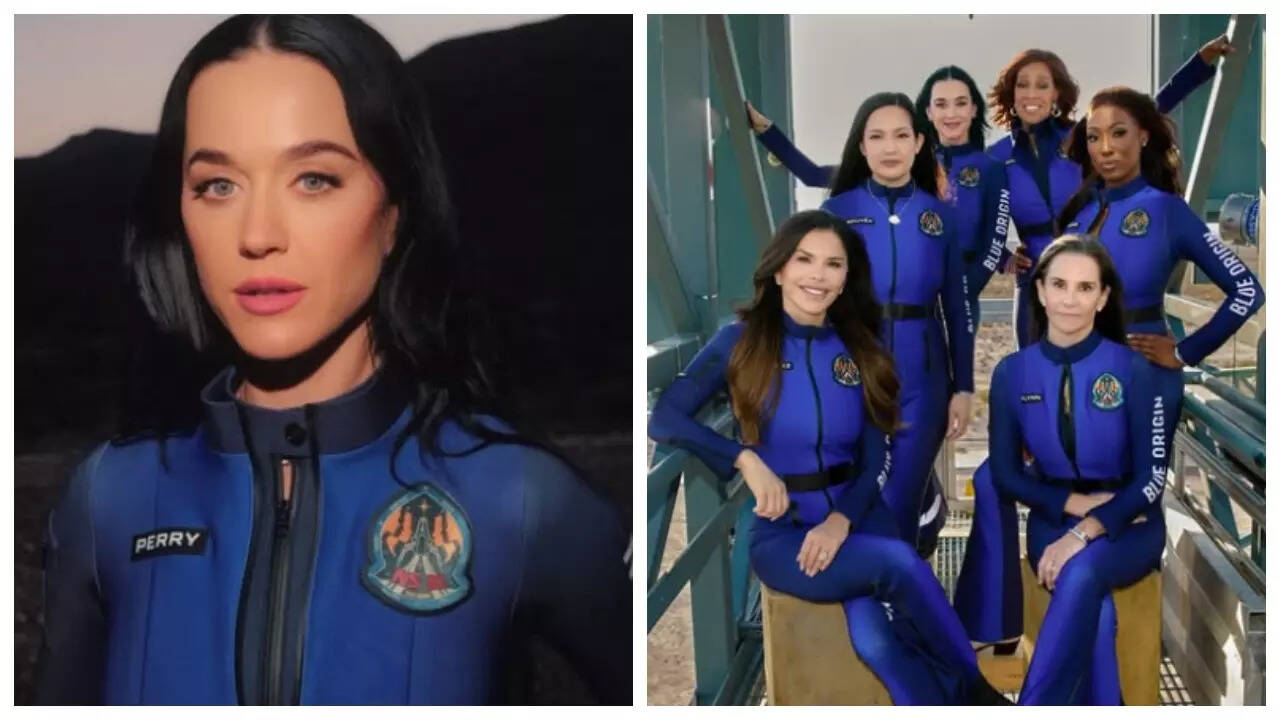 Katy Perry set for launch on all-female spaceflight today