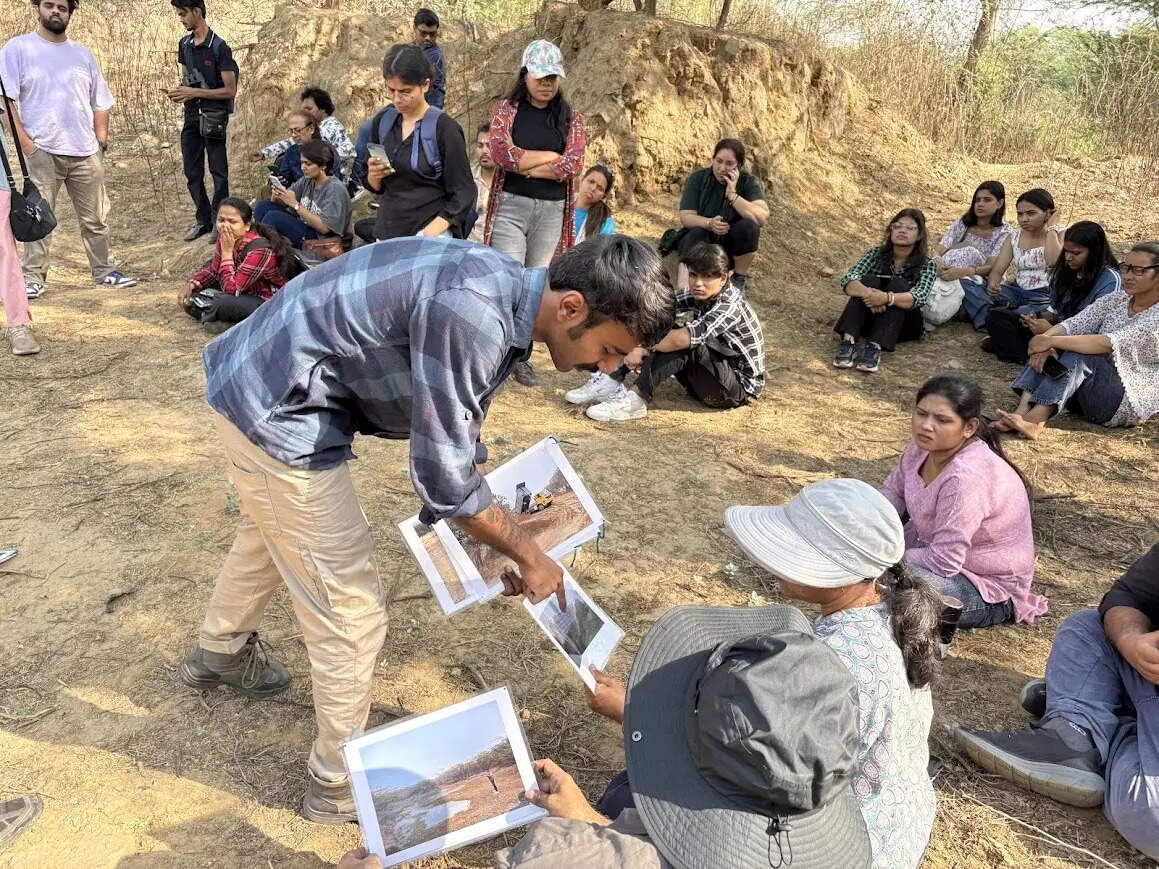 Citizens join Dwarka birding walk to understand urban heatwave impact and biodiversity loss