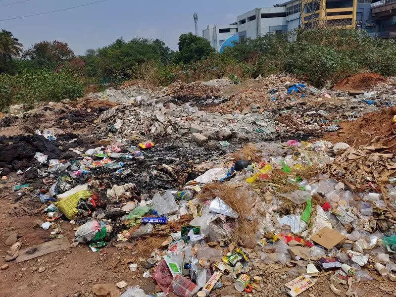 Residents, traders fume as stalled project creates impromptu dumpyard