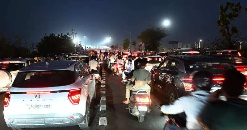 Outside stadium, diversions trigger chaos on roads