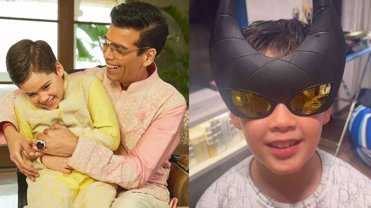Yash's cute reply to dad KJo asking if he wants to be Batman