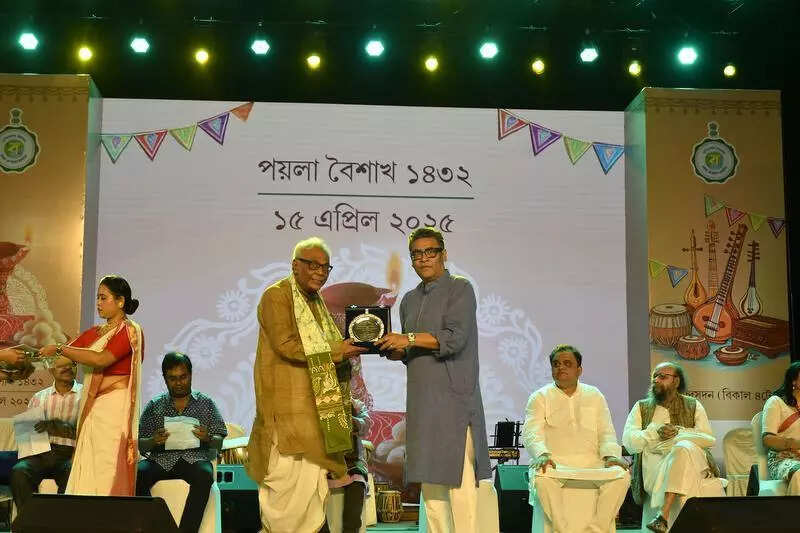 State makes grand spectacle of Bangla Divas at Rabindra Sadan