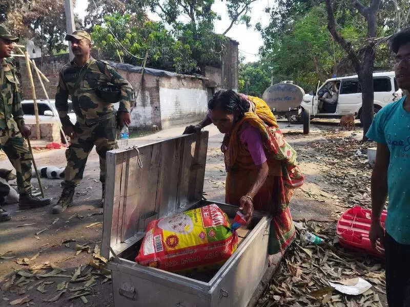 Resolve to rebuild fights fear in Shamsherganj