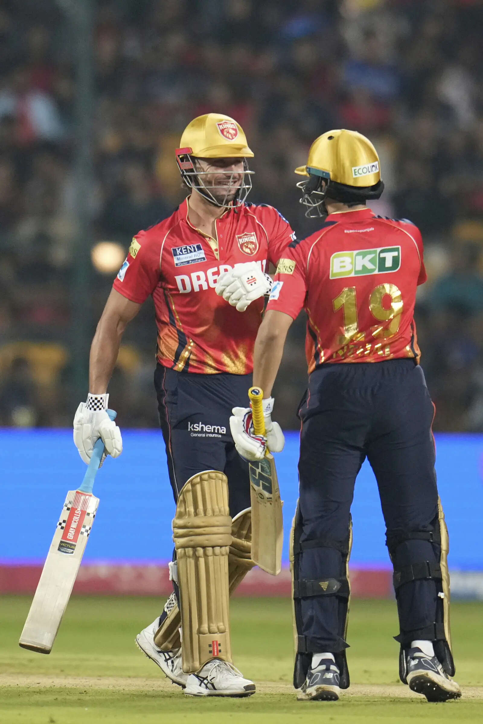 IPL Live: RCB in tatters after PBKS won toss in 14-over match