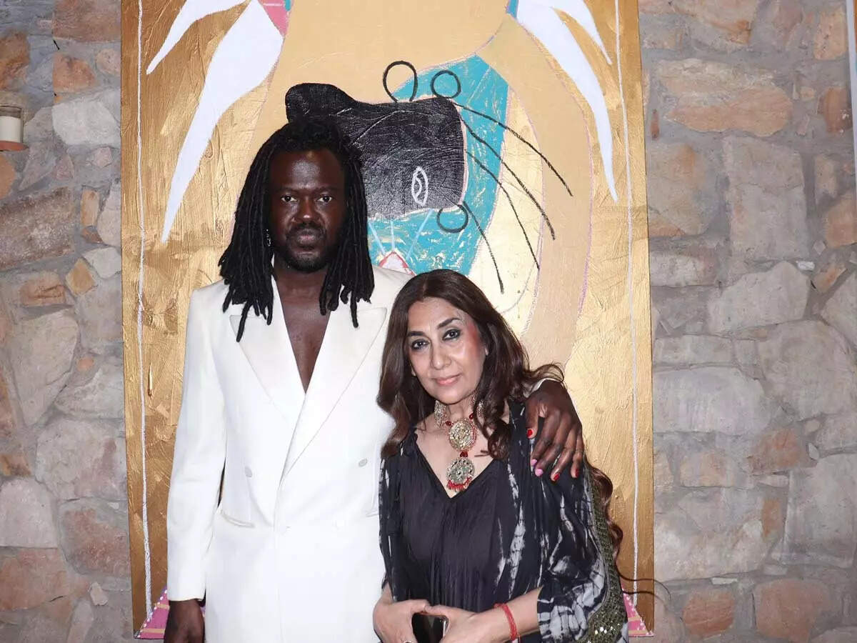 Adebayo Bolaji and Renuka Kumar at the Sattva Theatre & Art Amphitheater