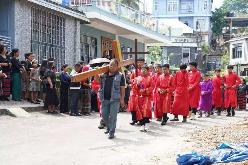 Good Friday commerorated across Mizoram