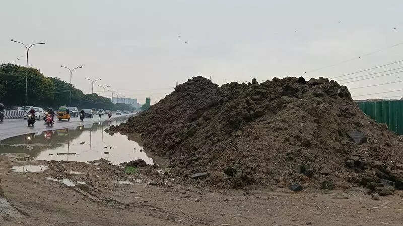 Mounds of muck, air pollution turn Perungudi toxic