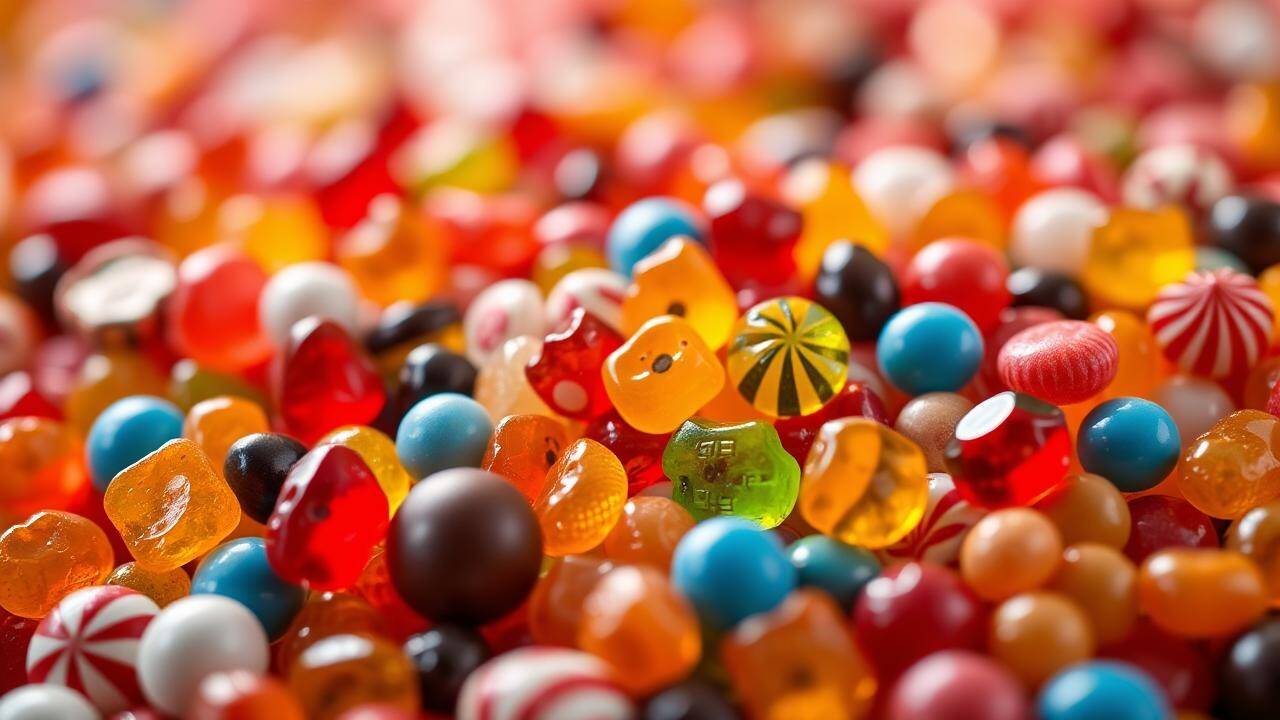 Sweet Symphony of Candy Colors