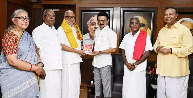 M A Baby meets Stalin; terms BJP-AIADMK ties opportunistic