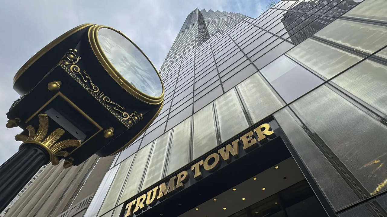 Person found on 'elevated surface' inside Trump Tower in New York is arrested, police say