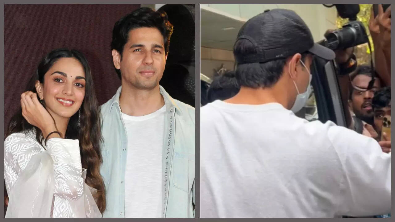 Sidharth gets angry at paps as he gets clicked with Kiara: WATCH