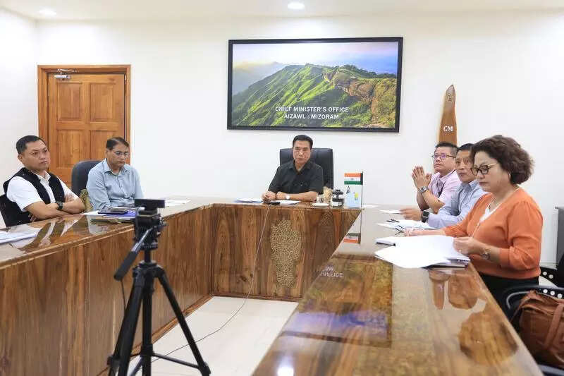 Mizoram CM chairs first meet of task force on NEEC
