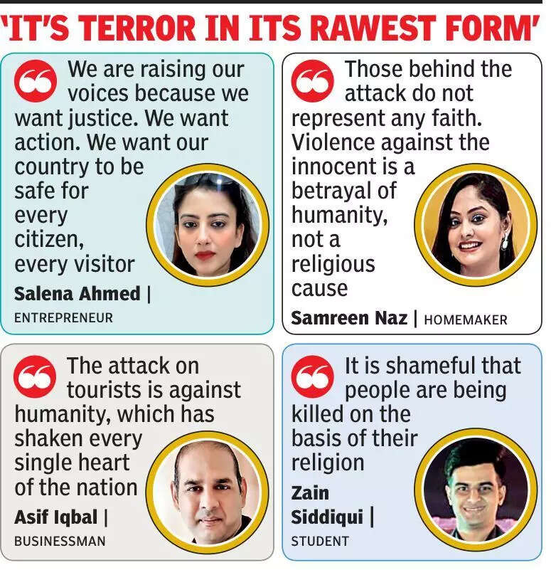 #UnitedAgainstTerror, #NotInMyName: Muslim youths stand against attack