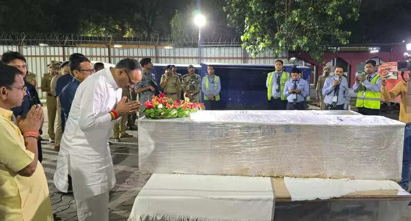 A happy homecoming...that will never be