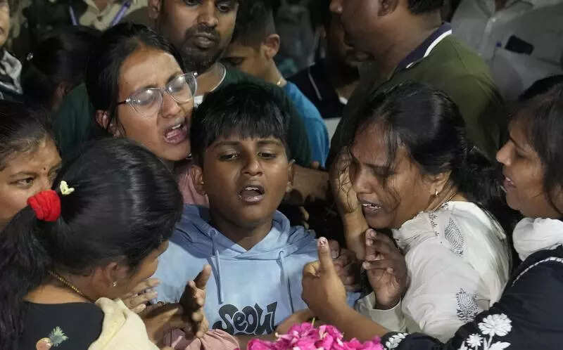 Remains of AP native killed in Kashmir brought to city