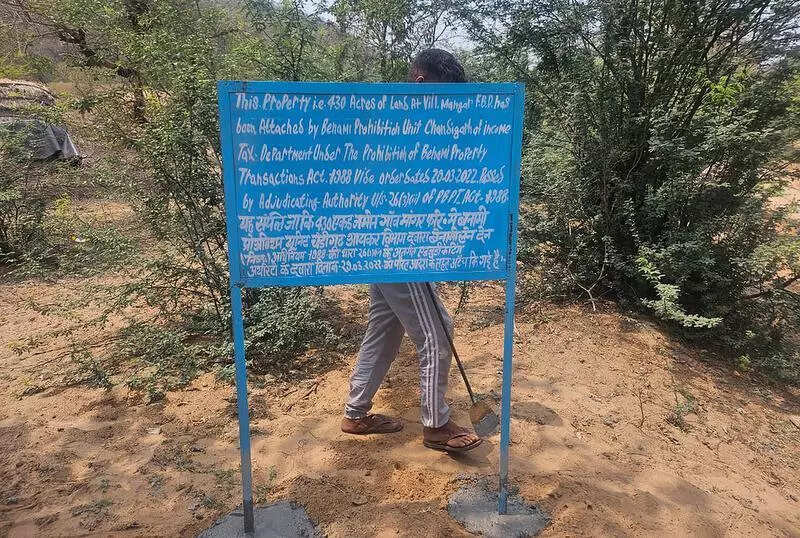 In Mangar ‘forest’, two I-T dept attachment notices spring up