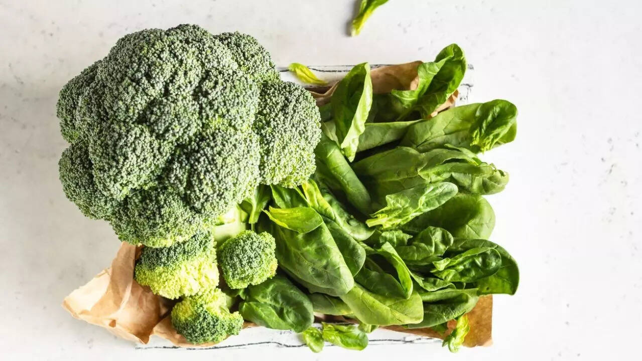 broccoli and kale