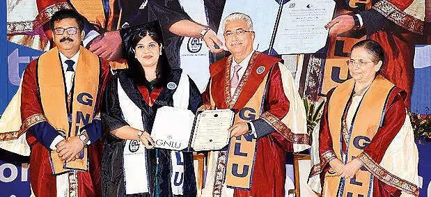 GNLU graduates urged to let ethics, integrity lead their careers