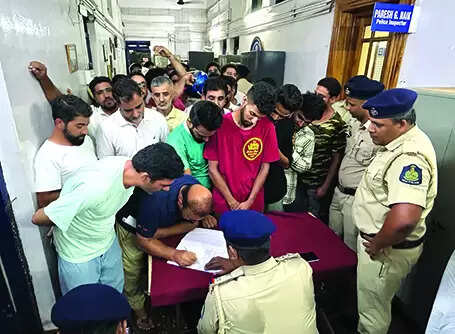 Calangute police verify 80 Kashmir residents