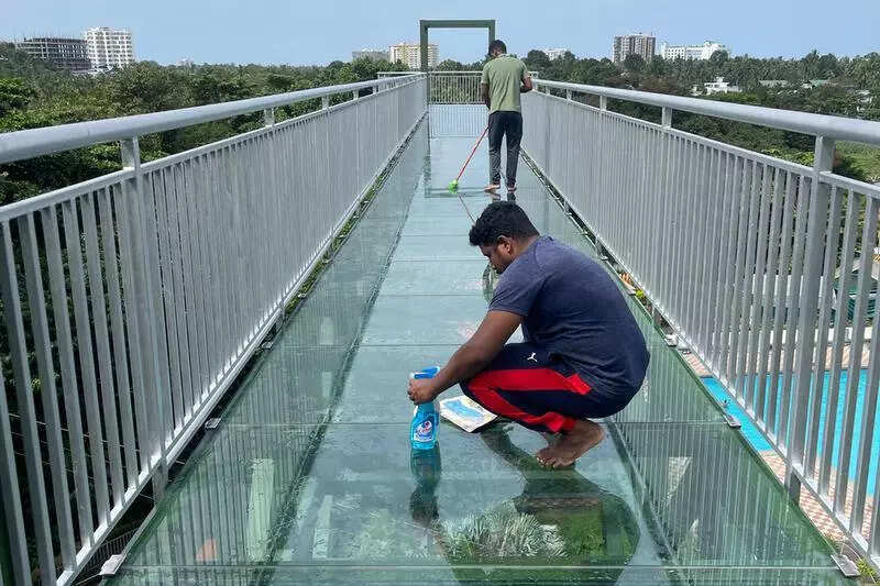 Akkulam glass bridge set for opening in May