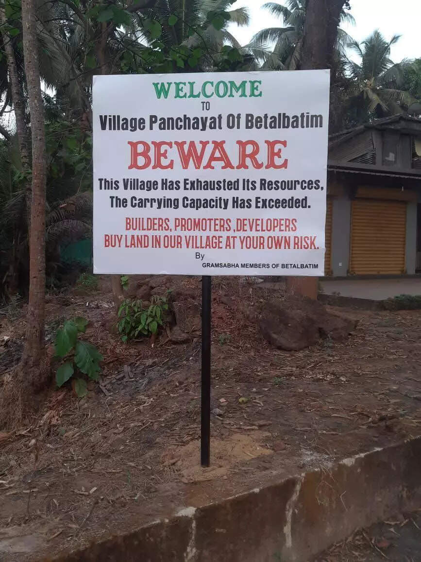 Now, Betalbatim warns outside builders to buy land at own risk