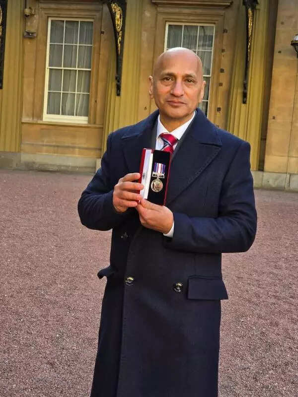 Prayagraj man feted by King Charles III