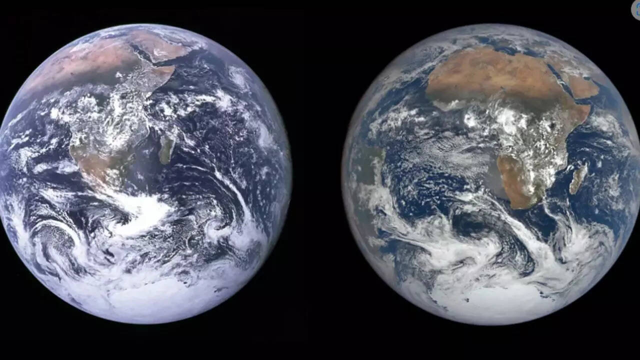 NASA reveals how 60 years of climate change have transformed Earth from vibrant blue to a troubled world