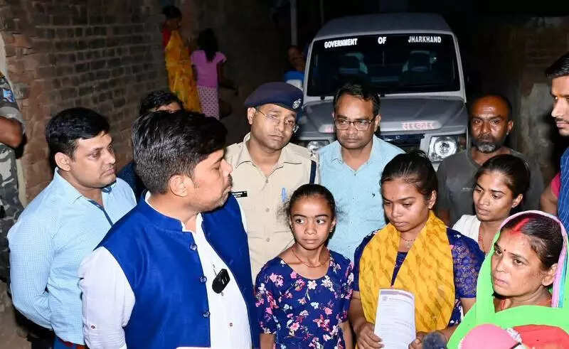 Chatra DC provides job to murder victim’s kin