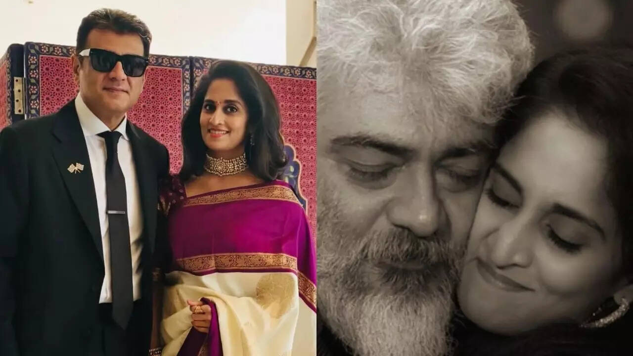 Ajith Kumar credits wife Shalini for receiving Padma Bhushan