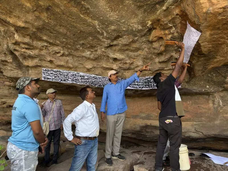 ASI team decodes 11 Satavahana inscriptions in Gundala forest