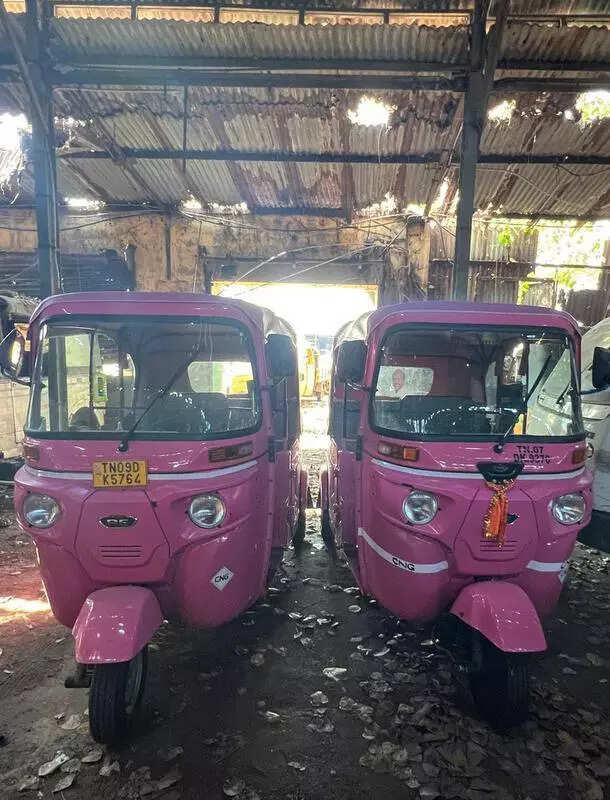 Pink autos driven by men seized; traffic cops asked to get tough
