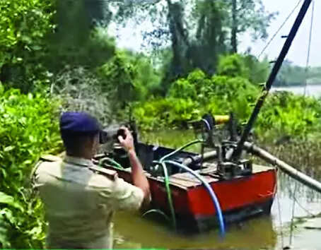 Police register case over illegal sand mining at Xelvona